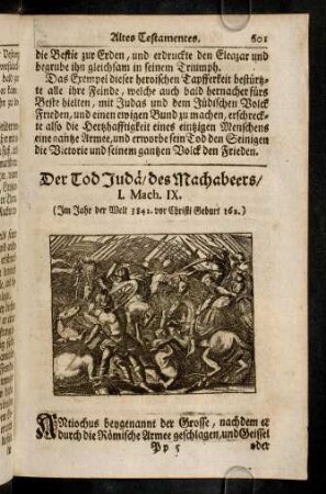 601-612, Der Tod Judä des Machabeers. Der Hohenpriester Jonathas. Simon der Hohepriester.