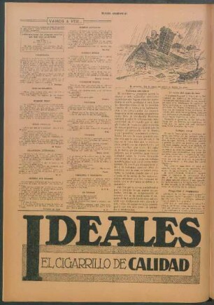 El radio del agua de mar