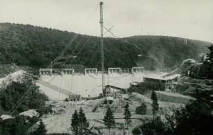 Nutzbarmachung der Cure-Fälle - Wasserkraft-Anlage Malassis, Avallon, 1929-1933