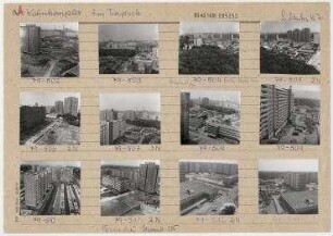 Wohnkomplex Am Tierpark. Berlin, Lichtenberg, OT Friedrichsfelde, Am Tierpark (vor 1961 Schloßstraße)/Alfred-Kowalke-Straße/Erich-Kurz-Straße/Franz-Mett-Straße/Upstallweg/Erieseering/Hans-Loch-Straße (ab 1992 Sewanstraße)