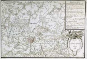 WHK 26 Deutscher Siebenjähriger Krieg 1756-1763: Plan des Gefechts bei Freiberg, 29. Oktober 1762