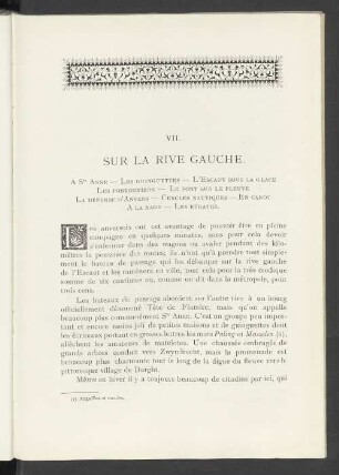 VIII. SUR LA RIVE GAUCHE
