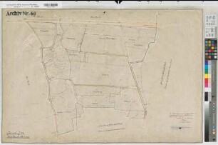 Ksp. Coesfeld (Coesfeld), Zusammenlegung Gaupel, Urkarte 2 Flur 32