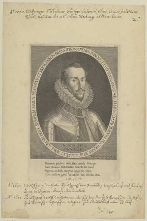Bildnis des Wolfgangvs Wilhelmvs