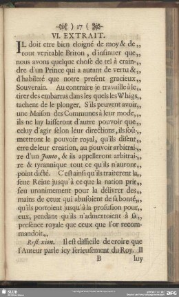 VI. Extrait