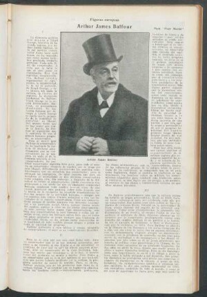 Arthur James Balfour : Figuras europeas