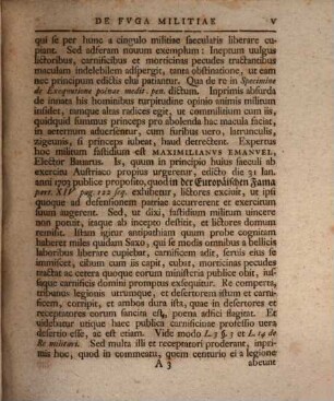 Dissertatio Ivridica De Fvga Militiae