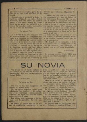Su novia