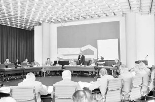 Lörrach: Neues Rathaus; Regio Conférence Tripartite; Gesamtkonferenz