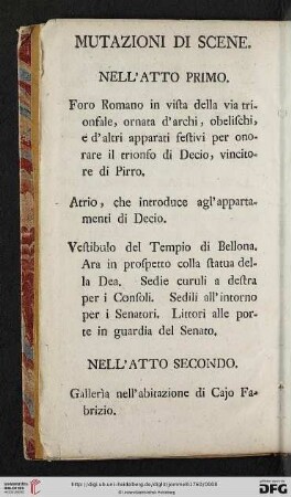Mutazioni di scene