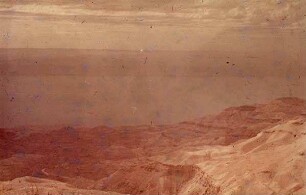 S. W. Machaerus [Blick nach] Totes Meer