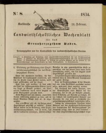 No 8. 21. Februar. 1834