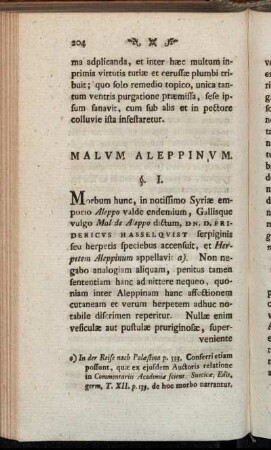 Malum Aleppinum.