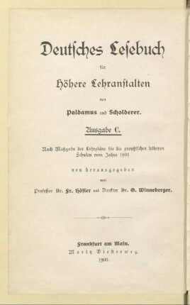 Teil 4 = Quarta, [Schülerband]: [Teil 4 = Quarta, [Schülerband]]