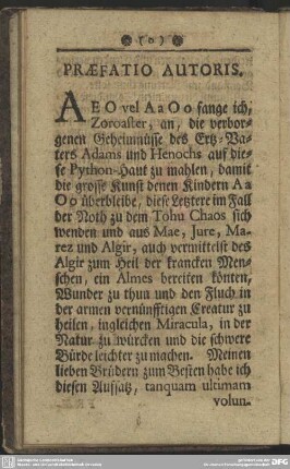 Praefatio Autoris