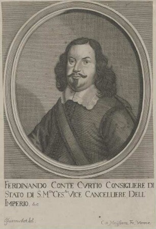Bildnis von Ferdnando Conte Cvrtio