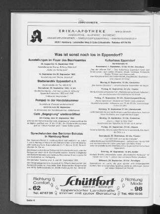 Was ist sonst noch los in Eppendorf?