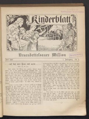 Juni 1910. Nr. 6