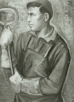Junger Stahlwerker