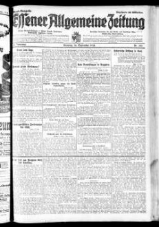 Essener allgemeine Zeitung. 1918-1943