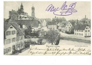 Stadt und Schloss Sigmaringen und Donau