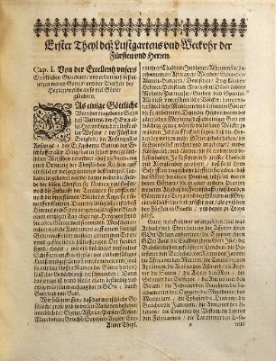 Antonii de Guevara, Barfüsser Ordens, Bischoffens zu Mondonedo, Keysers Caroli V. Hoffpredigers, Canonisten, Chronisten und Raths. Opera Omnia Historico-Politica : in drey Theil abgetheilt, Ander Theill. Horologium Principum, Das ist: Fürstliche Weckuhr und Lustgarten