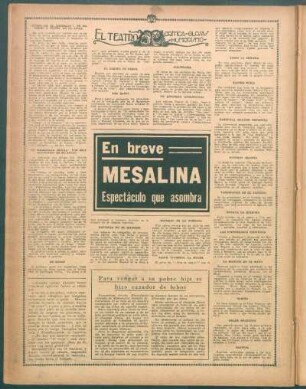 El teatro : Crítica - Glosas - Humorismo