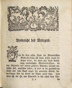 Des Herrn von Blainville ehemaligen Gesandschaftssekretärs der Generalstaaten der vereinigten Niederlande an dem Spanischen Hofe Reisebeschreibung durch Holland, Oberdeutschland und die Schweiz besonders aber durch Italien, Fünfter und lezter Band. Zu des Herrn von Blainville Reisebeschreibung besonders durch Italien zweyter und lezter Zusatz in 138 Briefen oder Reise eines Engländers durch Frankreich, Italien, die griechischen Inseln und Deutschland : nebst einem brauchbaren Register über das ganze Werk
