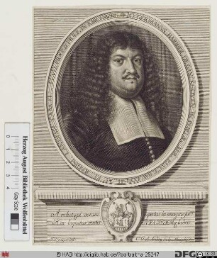 Bildnis Johann Germanus Barbier von Ganckhofen