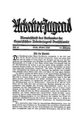 Eine wichtige Tagung
