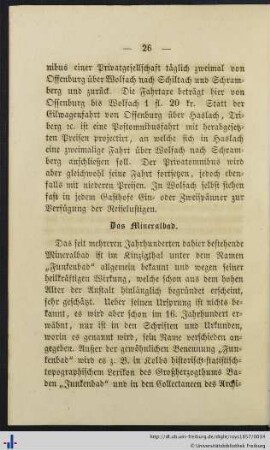 Das Mineralbad.