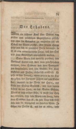 Der Erhabene