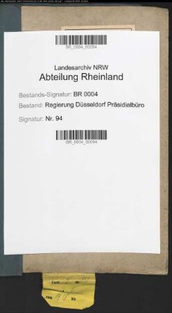 Der "Berufsverein höherer Verwaltungsbeamten"