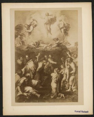 Transfiguration (Verklärung Christi), Vatikanische Museen, Rom: Ansicht des Gemäldes von Raffael