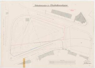 Fischer, Theodor; Basel (Schweiz); Kunstmuseum - Lageplan