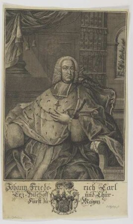 Bildnis des Johann Friederich Carl von Mainz