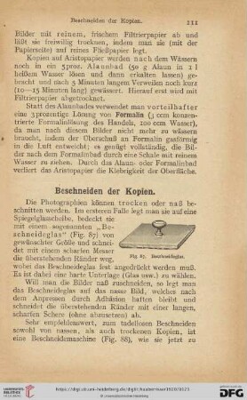 Beschneiden der Kopien