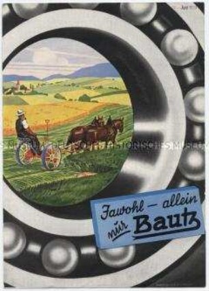Bautz-Kugellager-Grasmäher