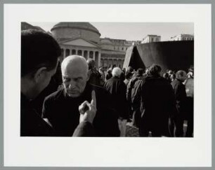 Richard Serra, Naples, Piazza del Plebiscito mit Blick auf San Francesco di Paola, Neapel