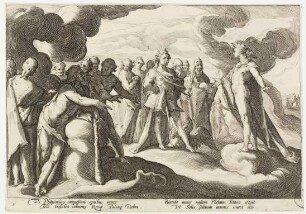 Jupiter und die Götter bitten Helios um den Sonnenwagen