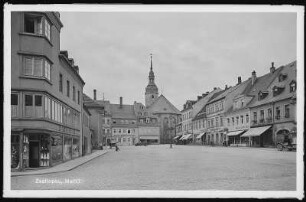 Zschopau. Markt