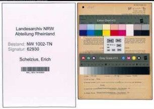 Entnazifizierung Erich Schelzius , geb. 05.11.1900 (Spediteur)