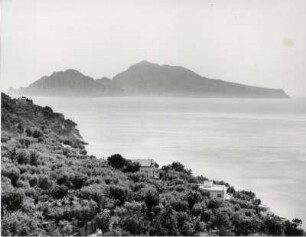 Blick auf die Insel Capri