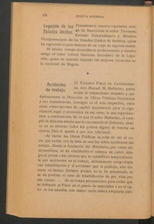 Legación de los Estados Unidos.