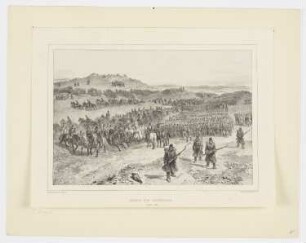 Marche sur Constantine, Blatt 1 der Folge "Prise de Constantine"