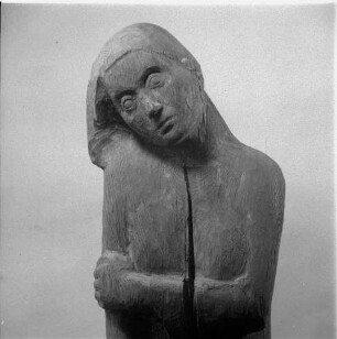 Leid : Leid. Holz, geschnitzt (vor 1960; W. Arnold). Hüftstück
