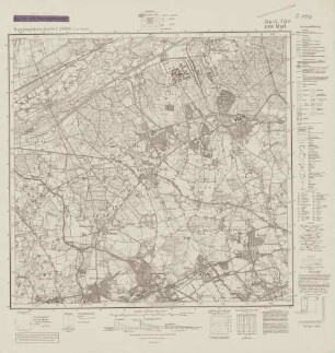 4308 (alte Nr.: 2430) Marl, Topographische Karte 1:25000 (4cm - Karte)