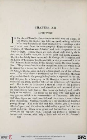 Chapter XII Late Work
