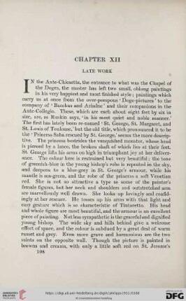 Chapter XII Late Work