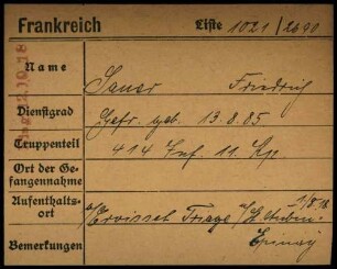 Sauer, Friedrich - Saupp, Albert